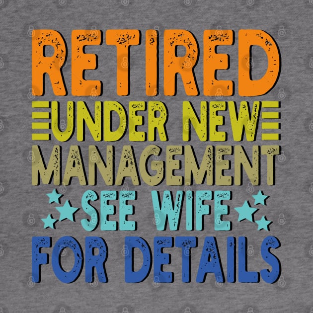 retired under new management see wife for details by mdr design